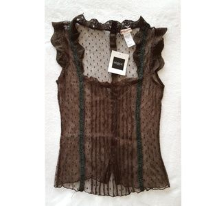 Guess Lace Top w. scoop neck